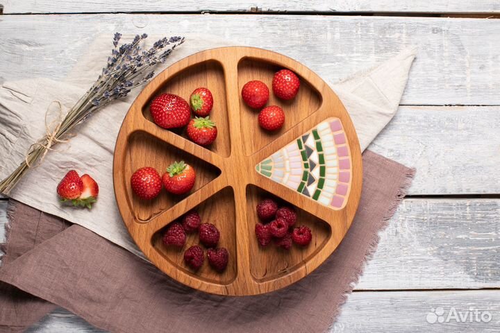 Тарелка для подачи новая универсальная