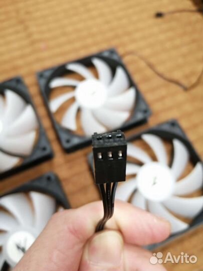 4 Вентилятора для корпуса RGB