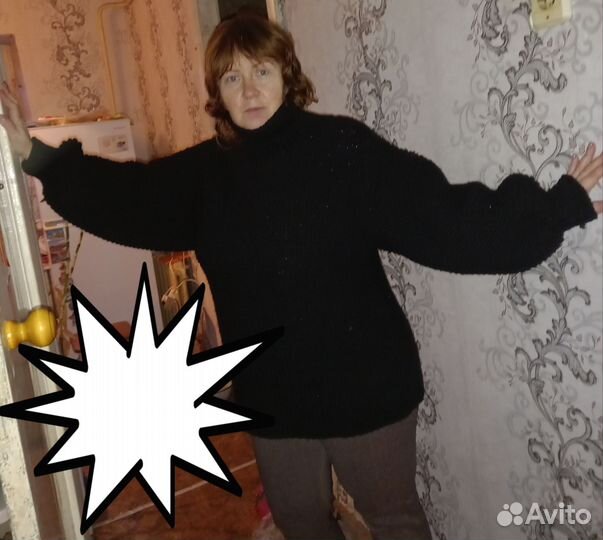 Вязание свитера оверсайз