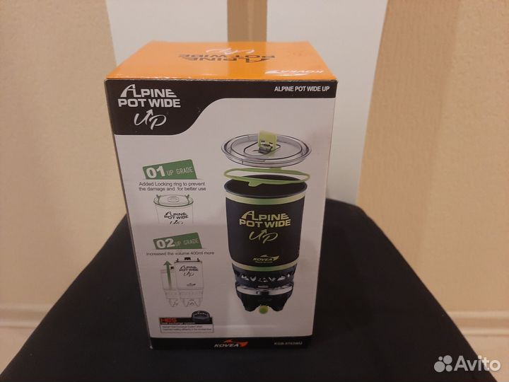 Новая газовая горелка kovea alpine KGB-0703WU 1.5L