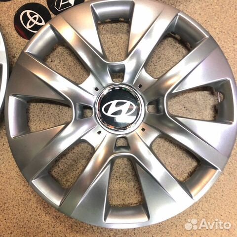 Колпаки колесные R 14 #225 Hyundai Kia мягкие