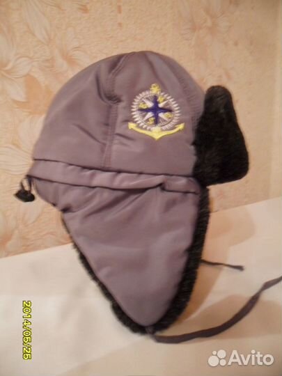 Зимняя шапка-ушанка для мальчика