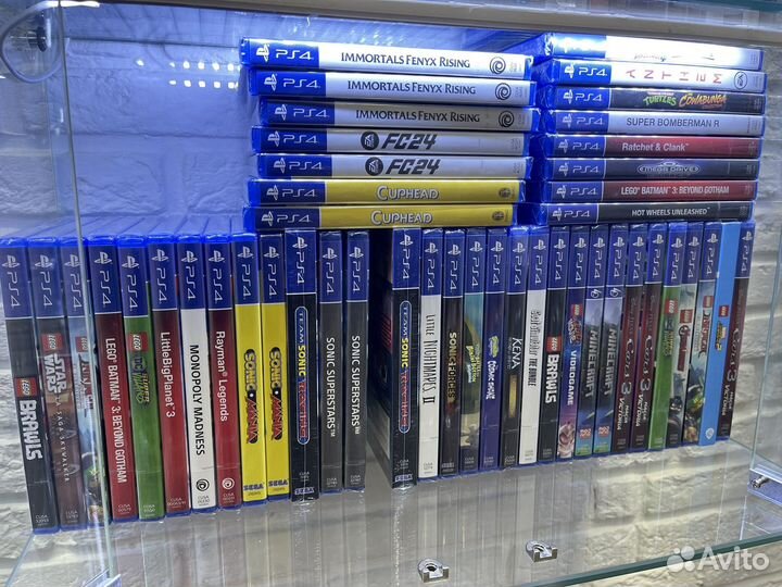 Новые игры диски для PS4