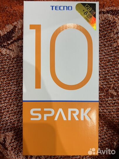 TECNO Spark 10, 4/128 ГБ