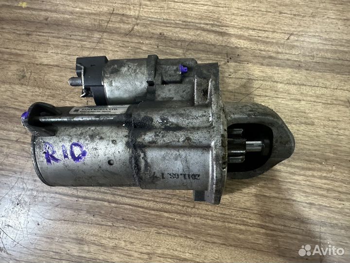 Стартер на hyundai solaris kia rio 3