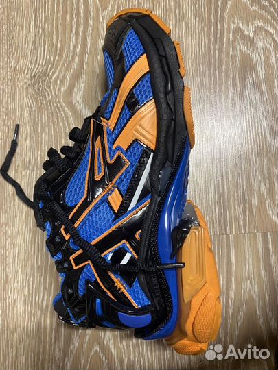 Balenciaga runner blue orange black 43