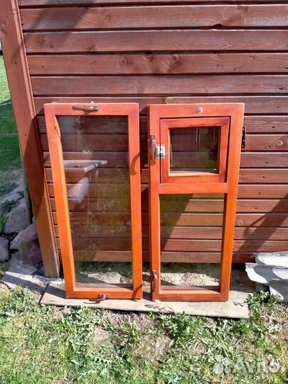 Деревянные оконные рамы бу