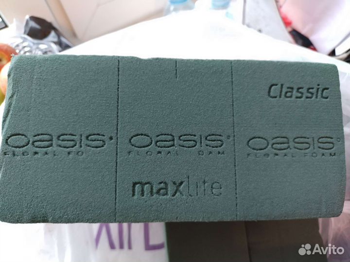 Флористическая губка, оазис, за 3 шт