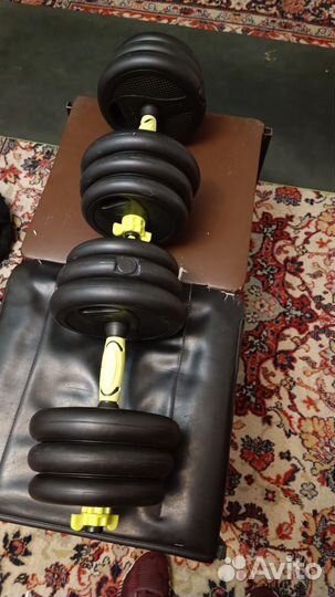 Гантели 10 кг каждая