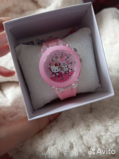 Часы hello kitty