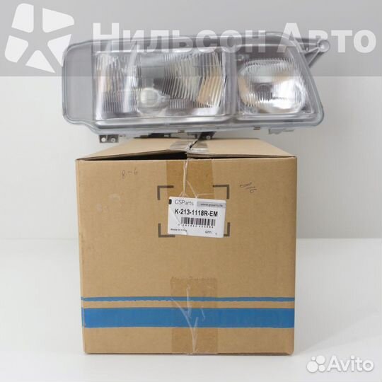 Фара isuzu giga, 1993-2006 г правая, gsparts (в ба