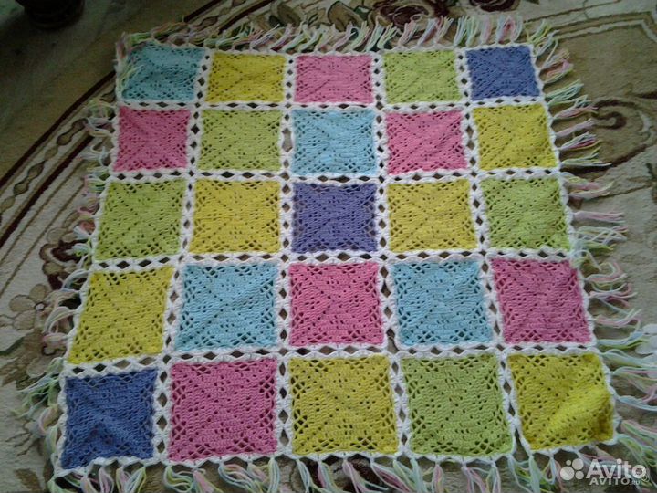 Плед ручная работа