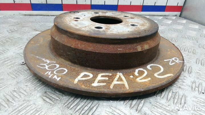 Диск тормозной задний honda CR-V 3 2007 2008