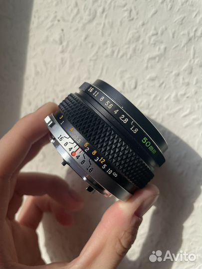 Объектив Olympus OM-System Zuiko Auto-S 50mm f/1.8