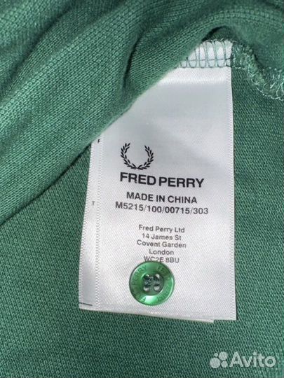 Поло fred perry