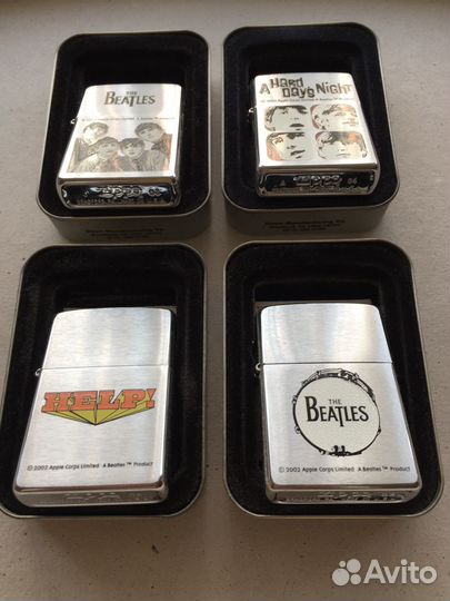 Beatles. Новые зажигалки Zippo. Оригинал. U.S.A