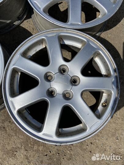 Оригинальные диски Subaru r15