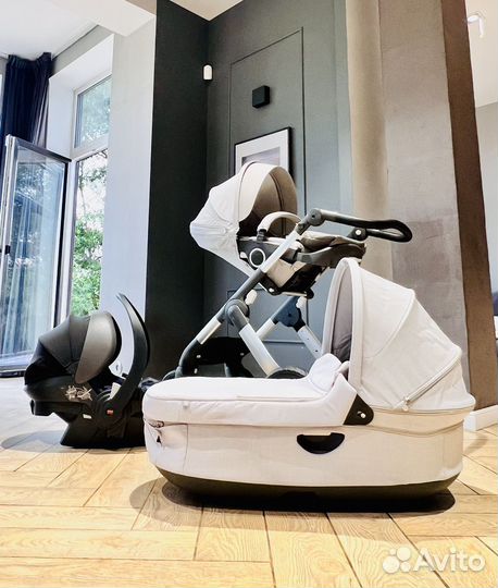 Коляска stokke trailz 3 в 1