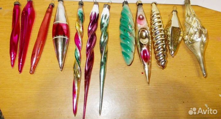 Елочные игрушки СССР