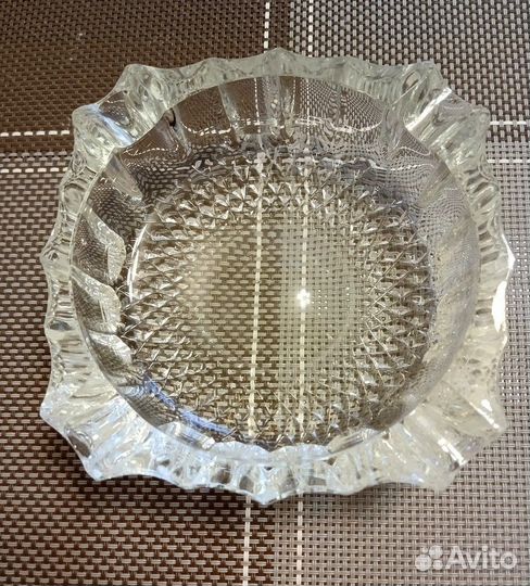 Хрустальные пепельницы СССР