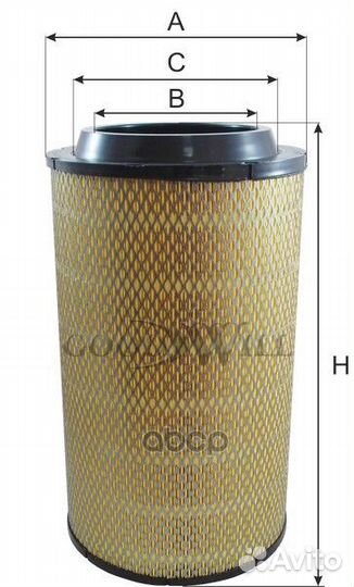 AG1084 фильтр воздушный MB AG1084 Goodwill