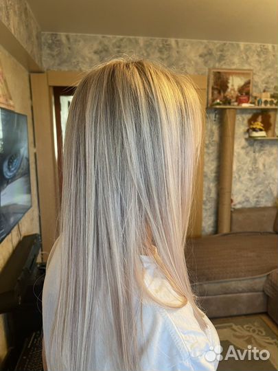 Белое,холод. мелирование,балаяж,шатуш,айртач, стри