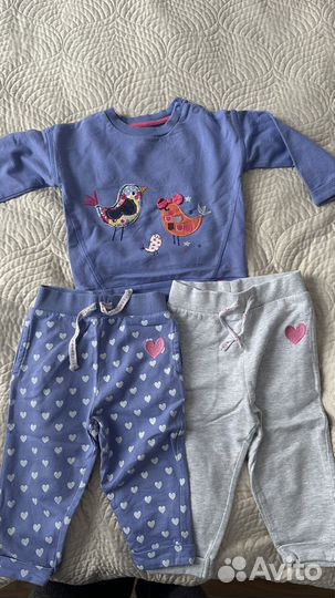 Костюм для девочки Mothercare 80 см