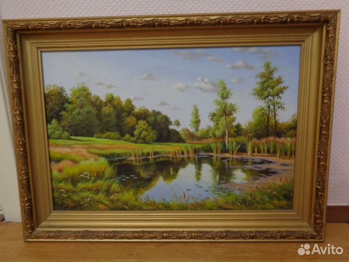 Картина 70х50 маслом на холсте