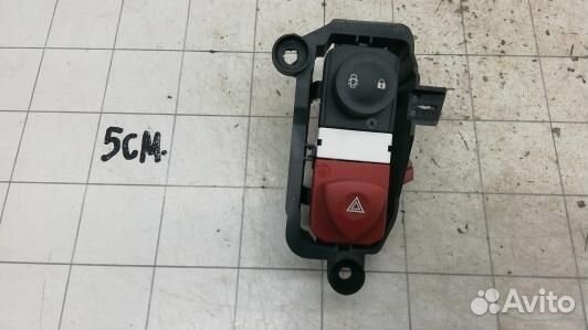 Кнопка аварийки renault scenic 2 (90S15I501)
