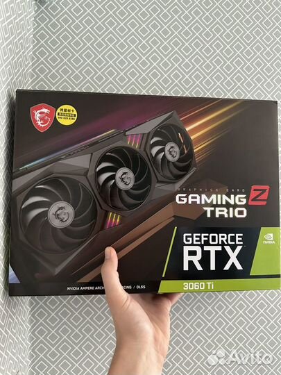 Видеокарта rtx 3060ti 8gb