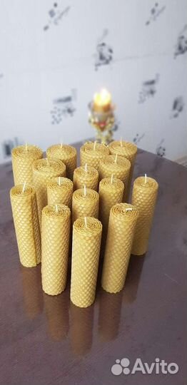 Свечи из вощины