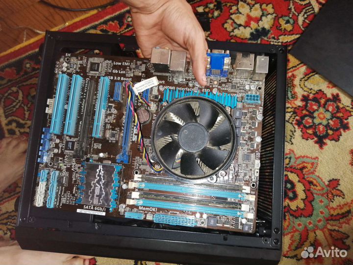 Комплект 1155, i5 2400, 8gb ddr3, кулер