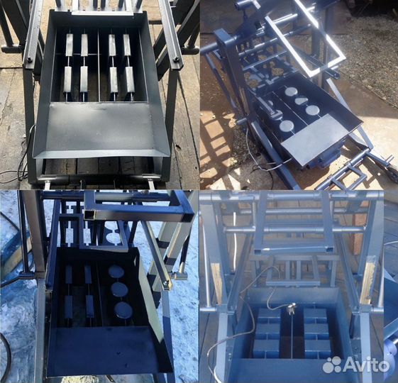 Станок для шлакоблока, керамзитобетона, с завода