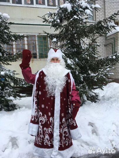 Карнавальный костюм деда мороза и снегурочки