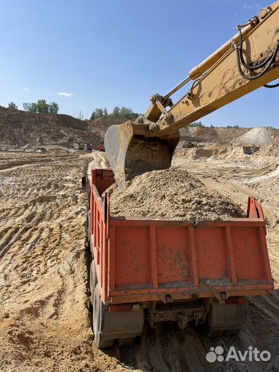 Песок щебень земля