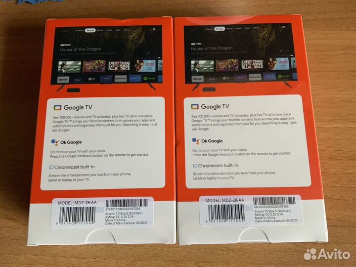 Xiaomi Mi Box s 2 Gen 4K с OS Android 11