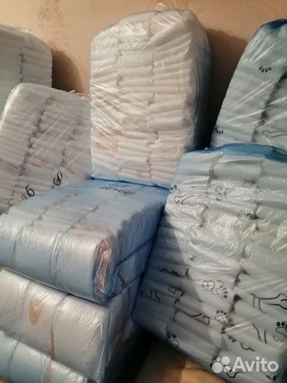 Пеленки одноразовые 60х40, 60х60, 60х90