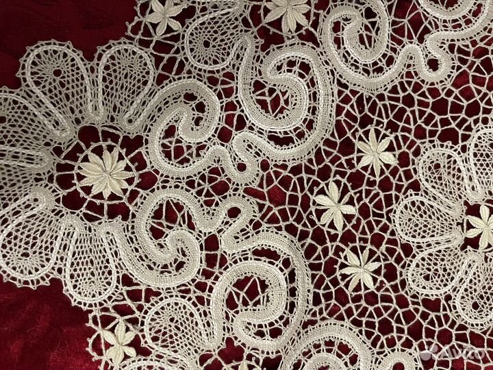 Вологодская кружевная косынка