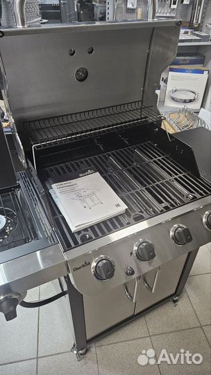 Газовый гриль char broil 4sb