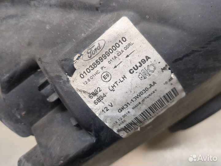 Фара (передняя) левая Ford Transit 2014, 2017