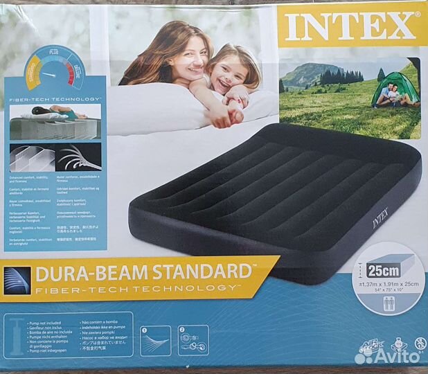 Надувной матрас intex