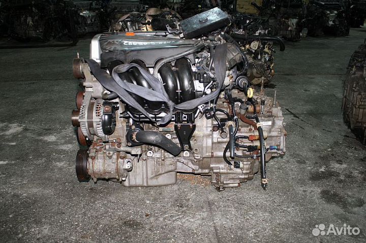 Двигатель в сборе honda K24A, 2400 куб.см Контракт