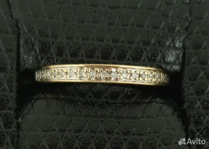 Кольцо 21 брил кр17 0,084ct