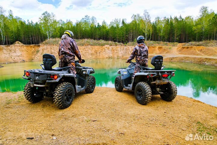 Романтическое свидание на квадроцикле