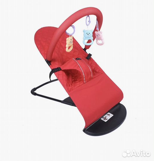 Шезлонг детский новый