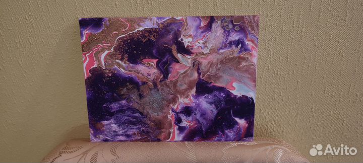 Атмосферная картина в интерьер