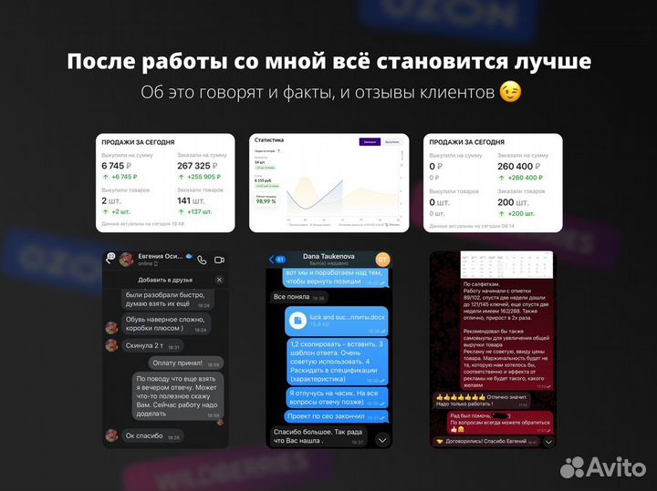 Обучение Wildberries Ozon под ключ / консультация