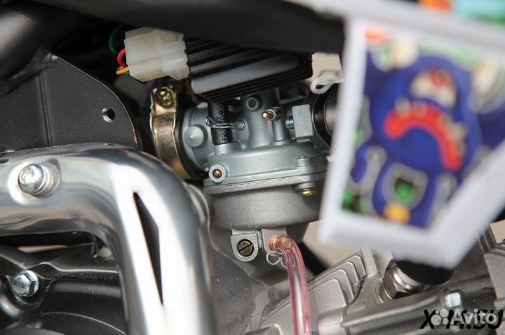 Питбайк бсе kids 50E A 10/10 2(серый цвет)