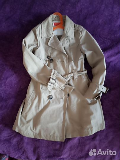 Плащ тренч для девочки 134
