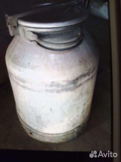 Фляга алюминиевая бу 40л